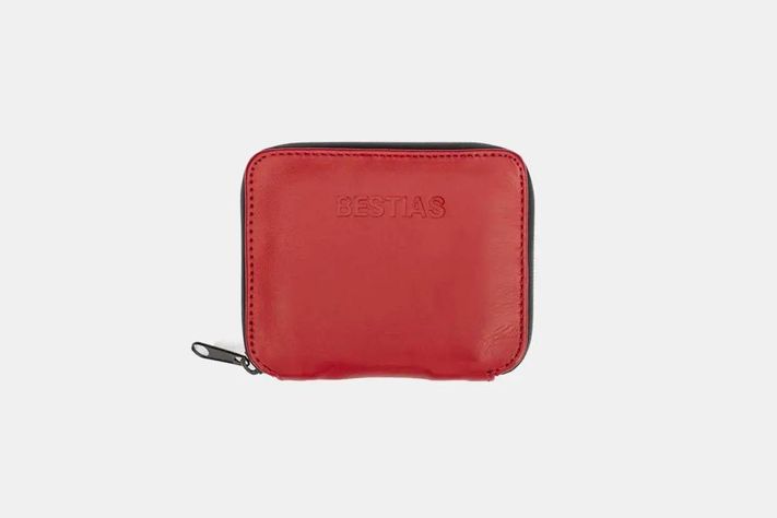 Billetera - Mini Zip Red-0