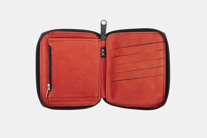Billetera - Mini Zip Red-1