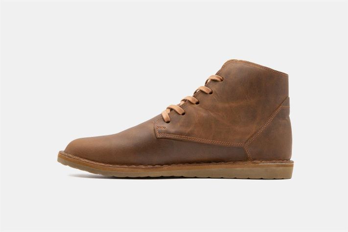 Botin Hombre de Cuero Pudu High Cafe Bestias-3