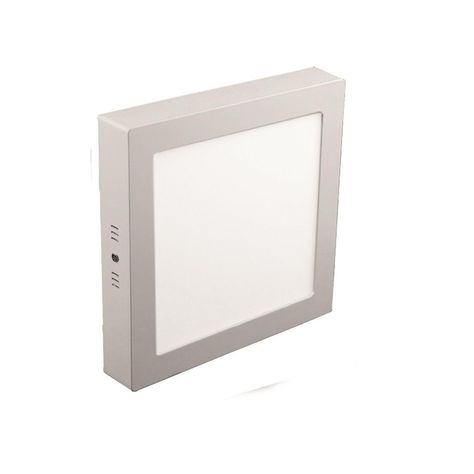 Panel Led Cuadrado Sobrepuesto 18w Luz Fria color 6000k-0