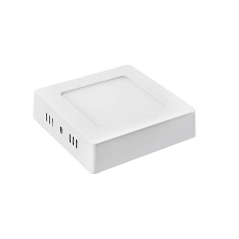 Panel Led Cuadrado Sobrepuesto 18w Luz Fria color 6000k-1