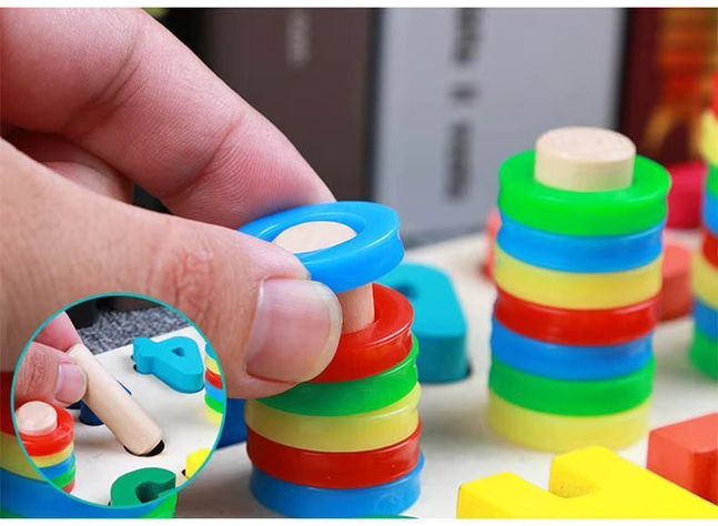 Rompecabezas De Números encaje Abecedario Niños cd10013-3