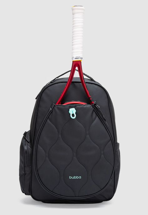 Tennis Backpack Black Bubba Essentials-8