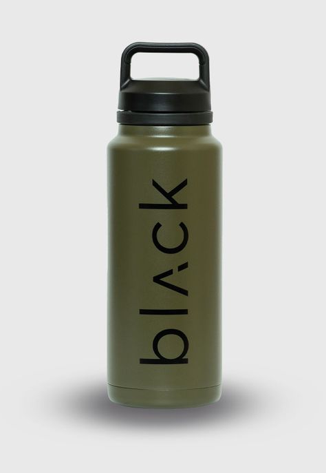 Double Wall Insulate Bottle Deep Green 25 Oz Black Bubba-6