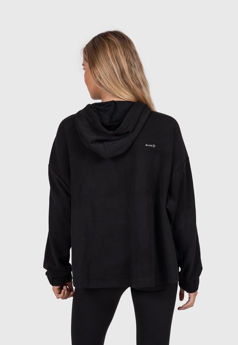 Women Sweatshirt Active Black Bubba-1