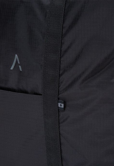 Tote Plegable Ripstop Black Black Bubba-3
