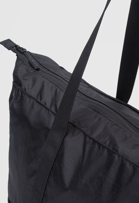 Tote Plegable Ripstop Black Black Bubba-4