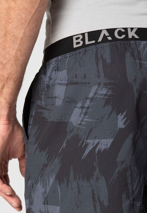 Short Active Duo Stains Black Bubba-4