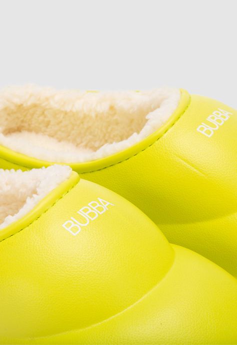 Pantufla Ultralight Lime Bubba Essentials-2
