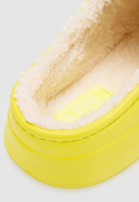Pantufla Ultralight Lime Bubba Essentials-3