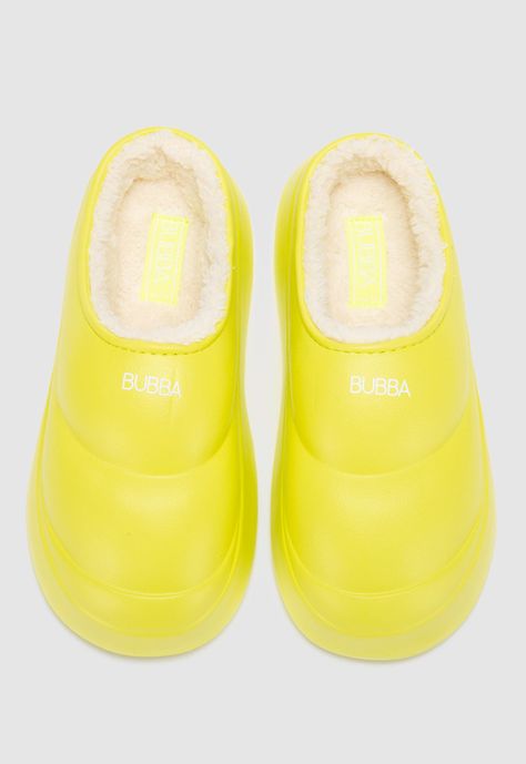 Pantufla Ultralight Lime Bubba Essentials-7