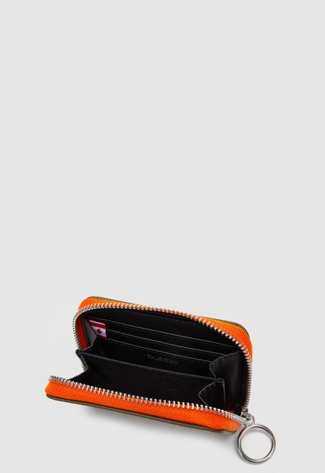 Billetera Charlotte Doble Check Green Mini Bubba Essentials-3