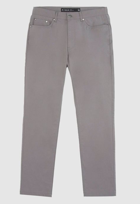 Pantalon Cotton Spandex Grey Black Bubba-0