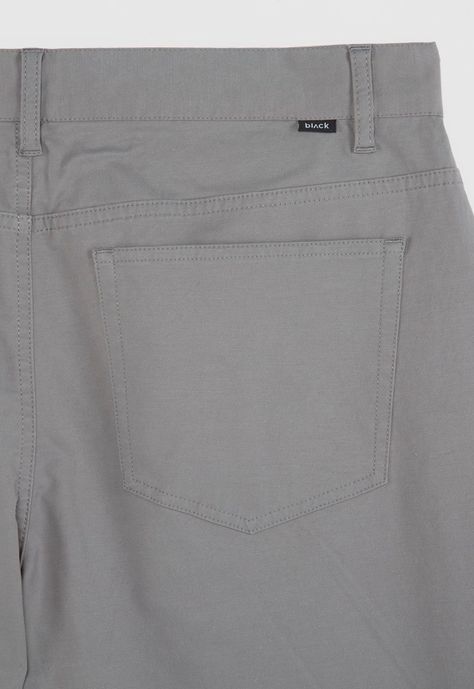 Pantalon Cotton Spandex Grey Black Bubba-3