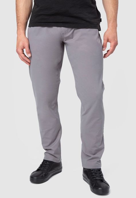 Pantalon Cotton Spandex Grey Black Bubba-4
