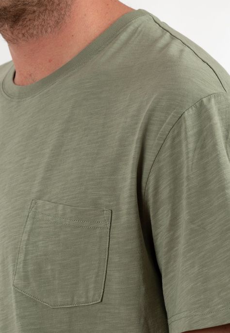 Essential Tee Pocket Military Black Bubba-2