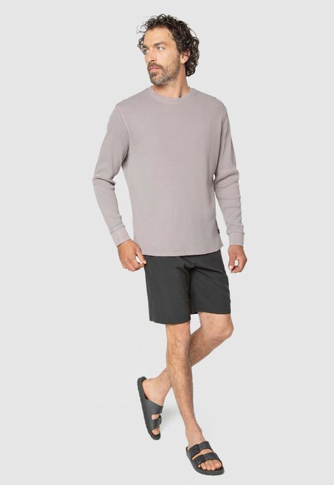 Summer Crewneck Dark Beige Black Bubba-2