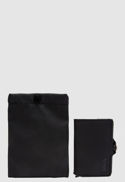 Billetera Smart Manson Black Black Bubba-4
