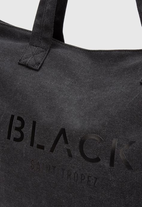 Tote Canvas Black Black Bubba-3