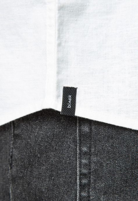 Shirt Linen Blended White Black Bubba-4