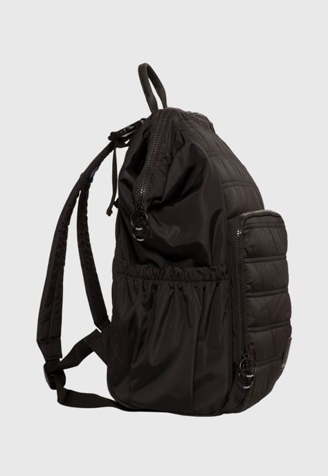Mochila Mom Matte Black Velvet Regular Rpet Bubba Essentials-1