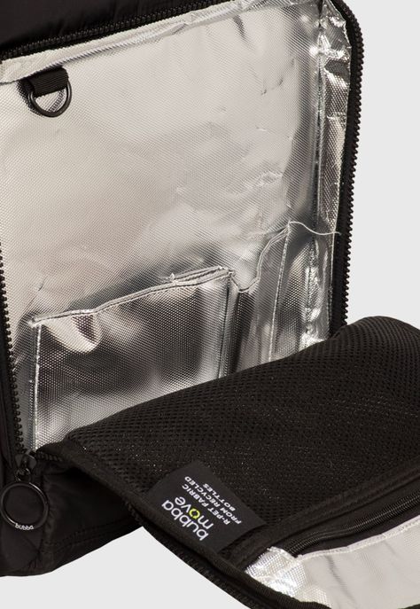 Mochila Mom Matte Black Velvet Regular Rpet Bubba Essentials-4