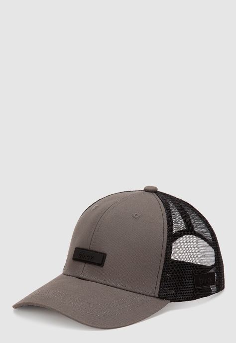 Jockey Trucker Gum Grey Black Bubba-1