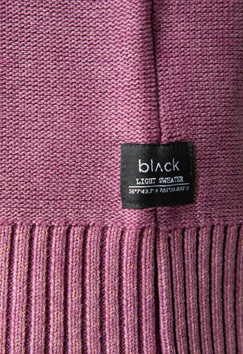 Light Sweater Bordeaux Black Bubba-3