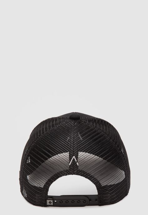 Jockey Trucker Icon Black Black Bubba-2