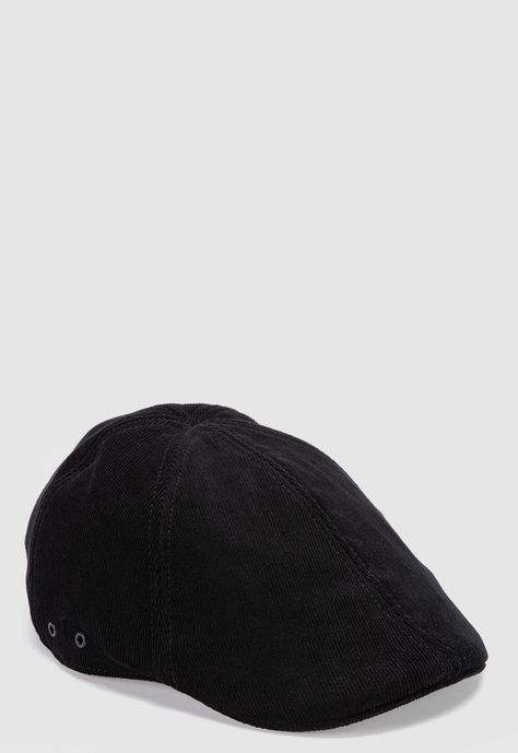 Boina Corduroy Black Black Bubba-1