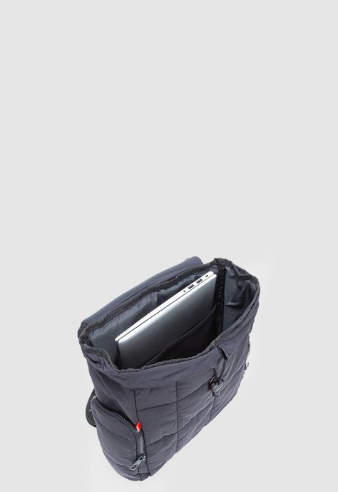 Backpack Puffer Black Bubba Essentials-5