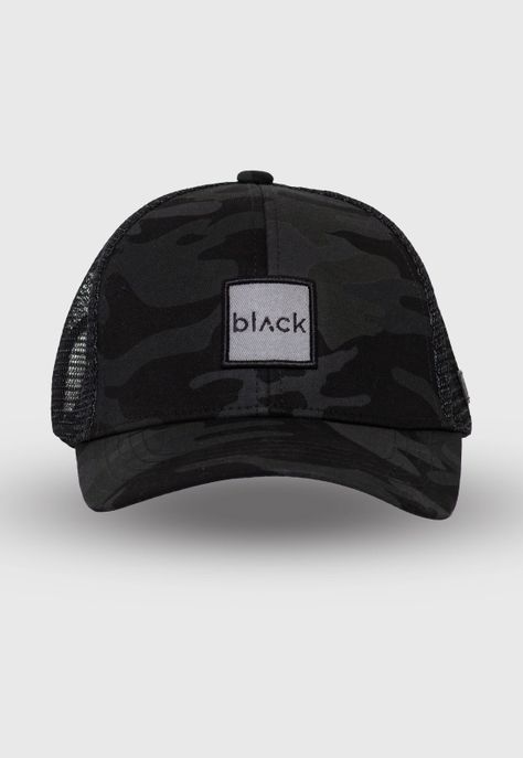 Jockey Trucker Frame Camo Black Bubba-0