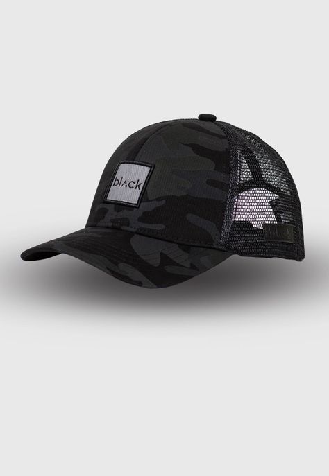 Jockey Trucker Frame Camo Black Bubba-1