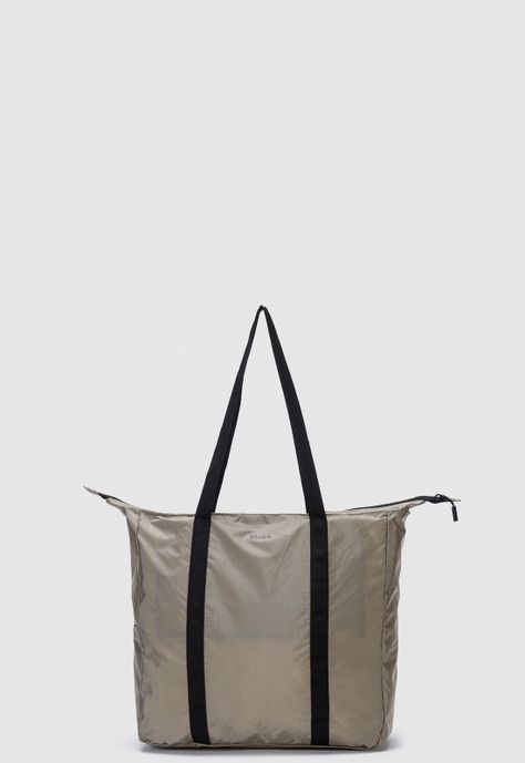Tote Plegable Ripstop Sand Black Bubba-2