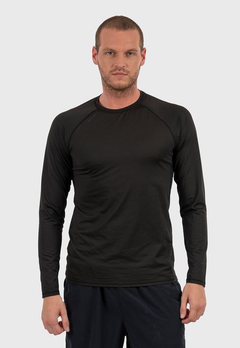 Training Tee Black Black Bubba-0