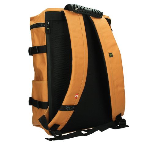Mochila Soho Yellow Black Bubba-4