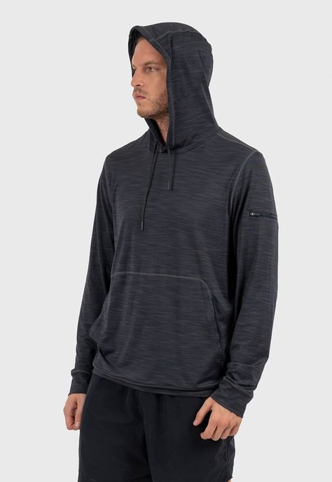 Hoodie Active Black Black Bubba-0