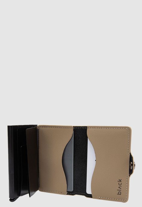 Billetera Smart Manson Sand Black Bubba-2