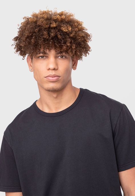 Organic Cotton  Tee  Solid Black  Black Bubba-2