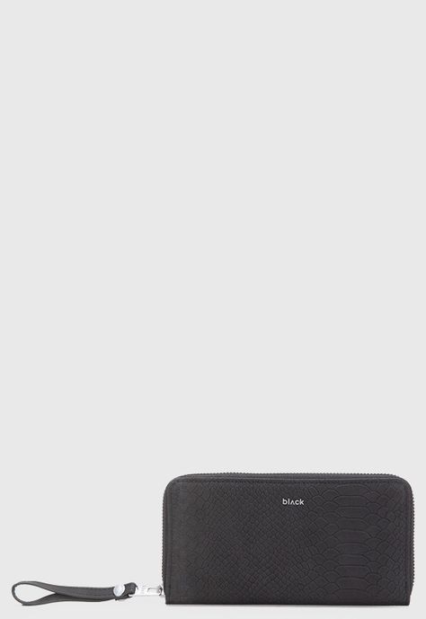 Billetera Snake Black Regular Black Bubba-0