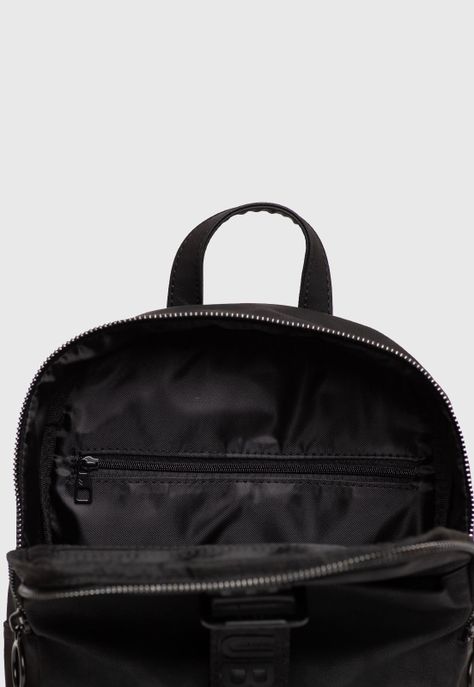 Mochila Suede Glam Black Bubba Essentials-3