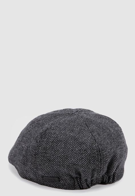 Boina Tweed Black Black Bubba-2