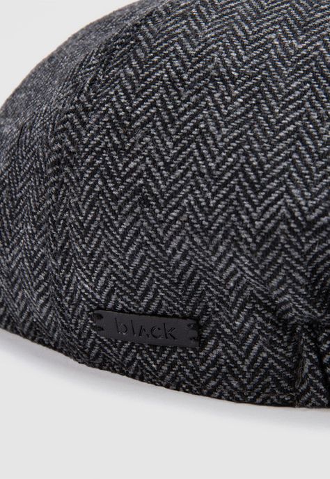 Boina Tweed Black Black Bubba-3