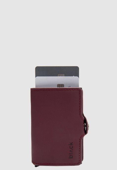 Billetera Smart Manson Merlot Black Bubba-3