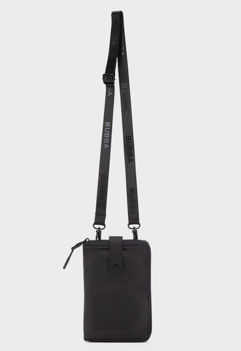 Flat Purse Travel Noir Bubba Essentials-0