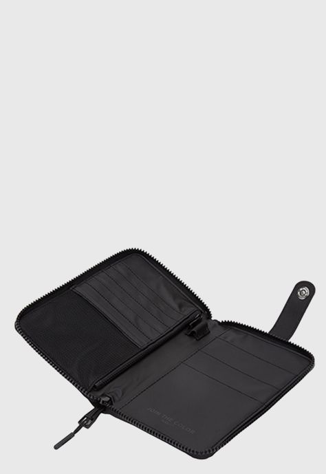 Flat Purse Travel Noir Bubba Essentials-3
