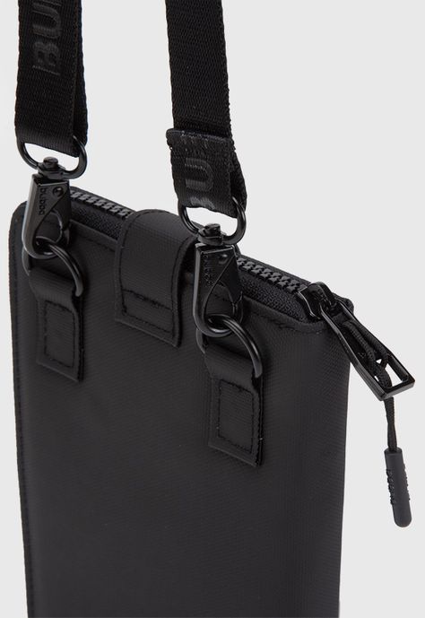 Flat Purse Travel Noir Bubba Essentials-5