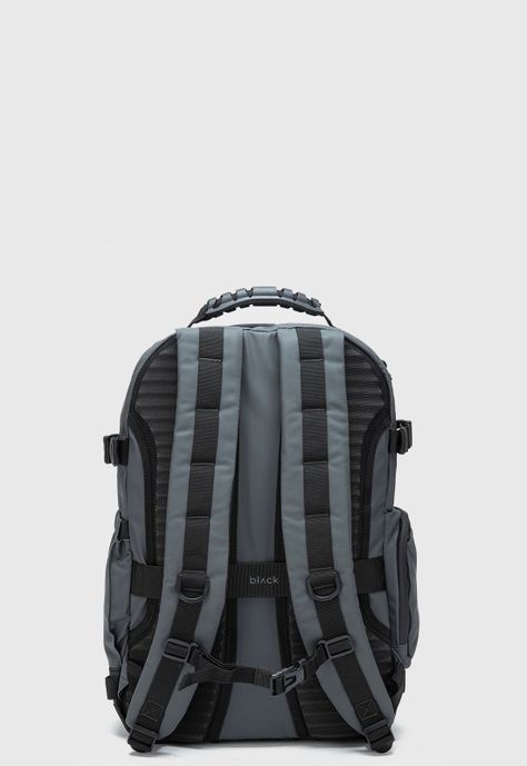 Mochila Cyrus Grey Black Bubba-3