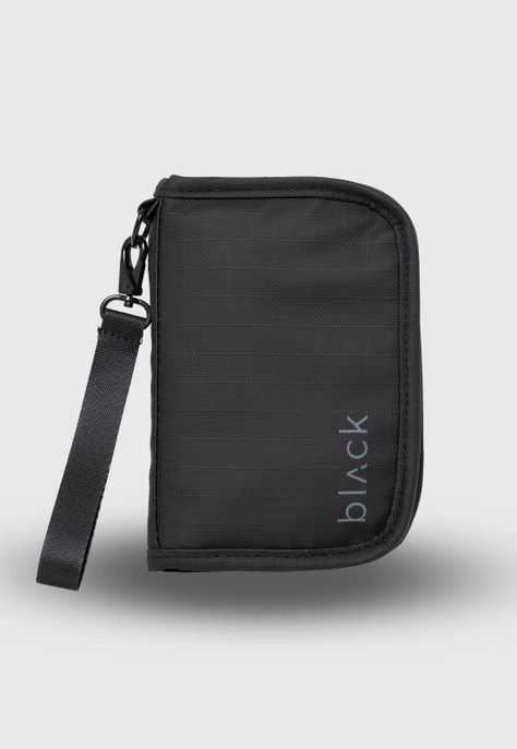 Passport Holder Black Bubba-0