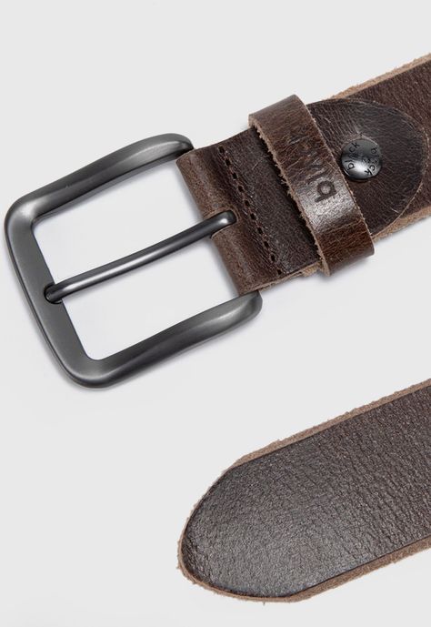 Cinturon Buffalo Brown 110 Black Bubba-1